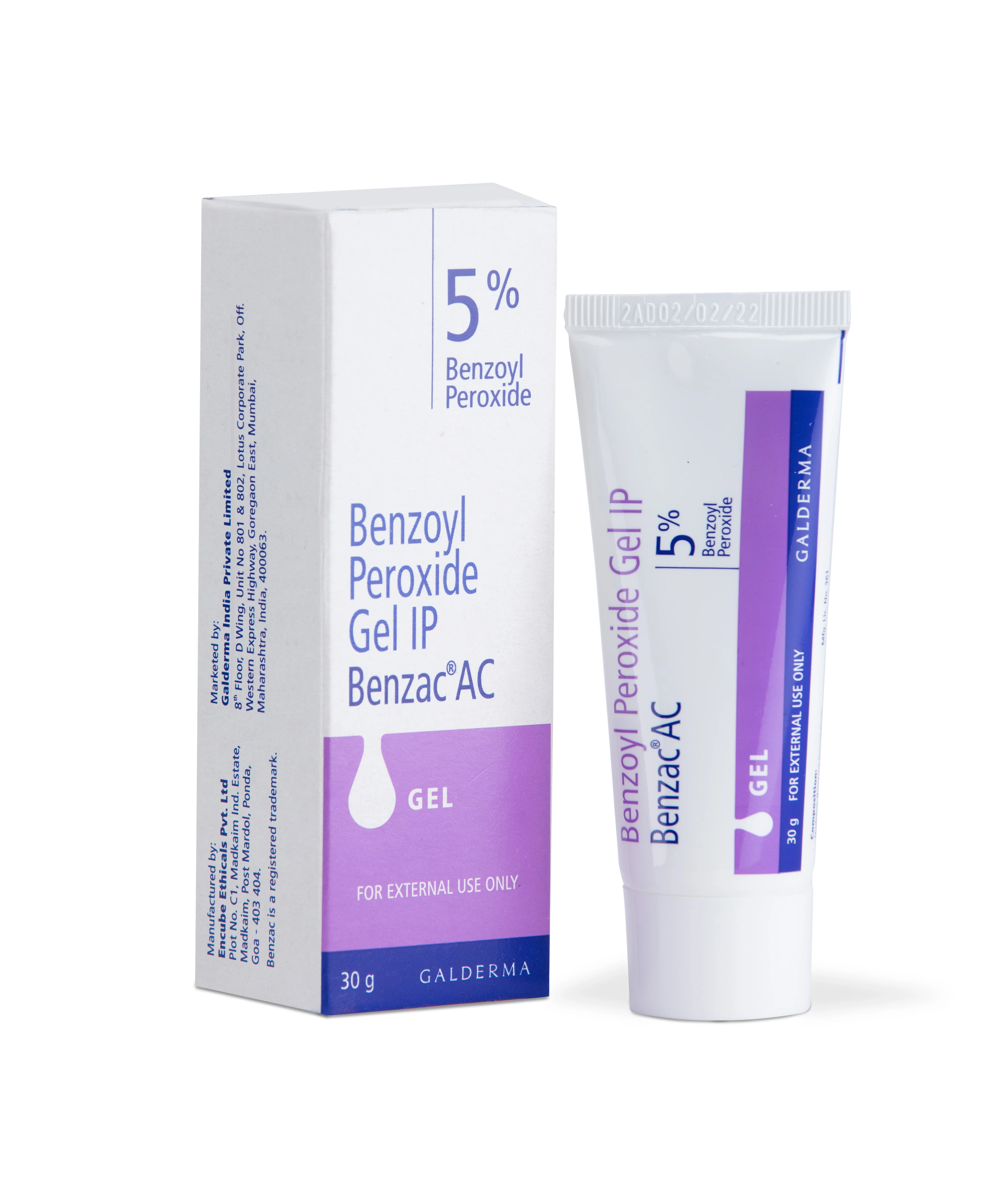 Benzac Ac 5% Gel - (30gm)