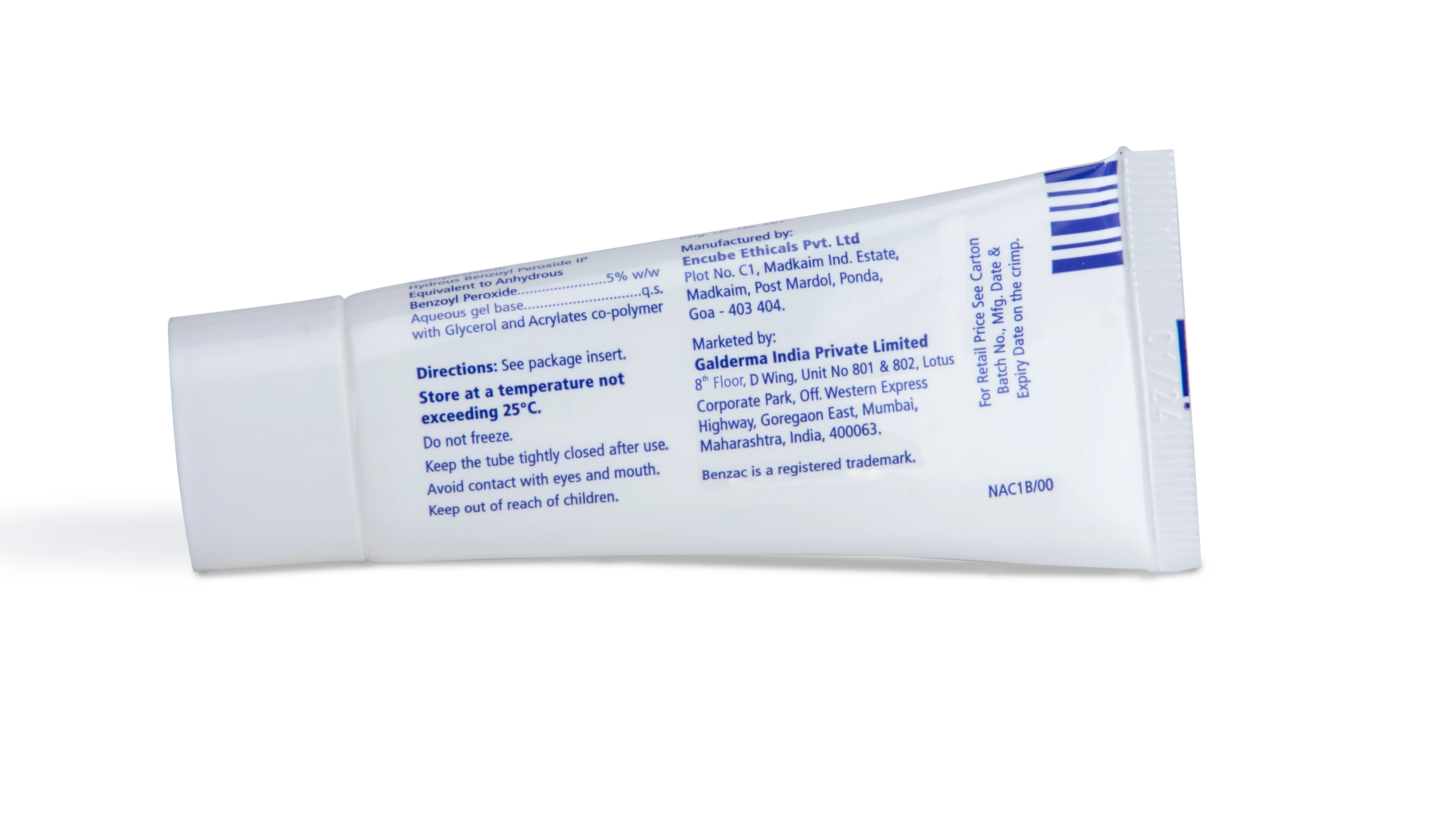 Benzac Ac 5% Gel - (30gm) - Image 8