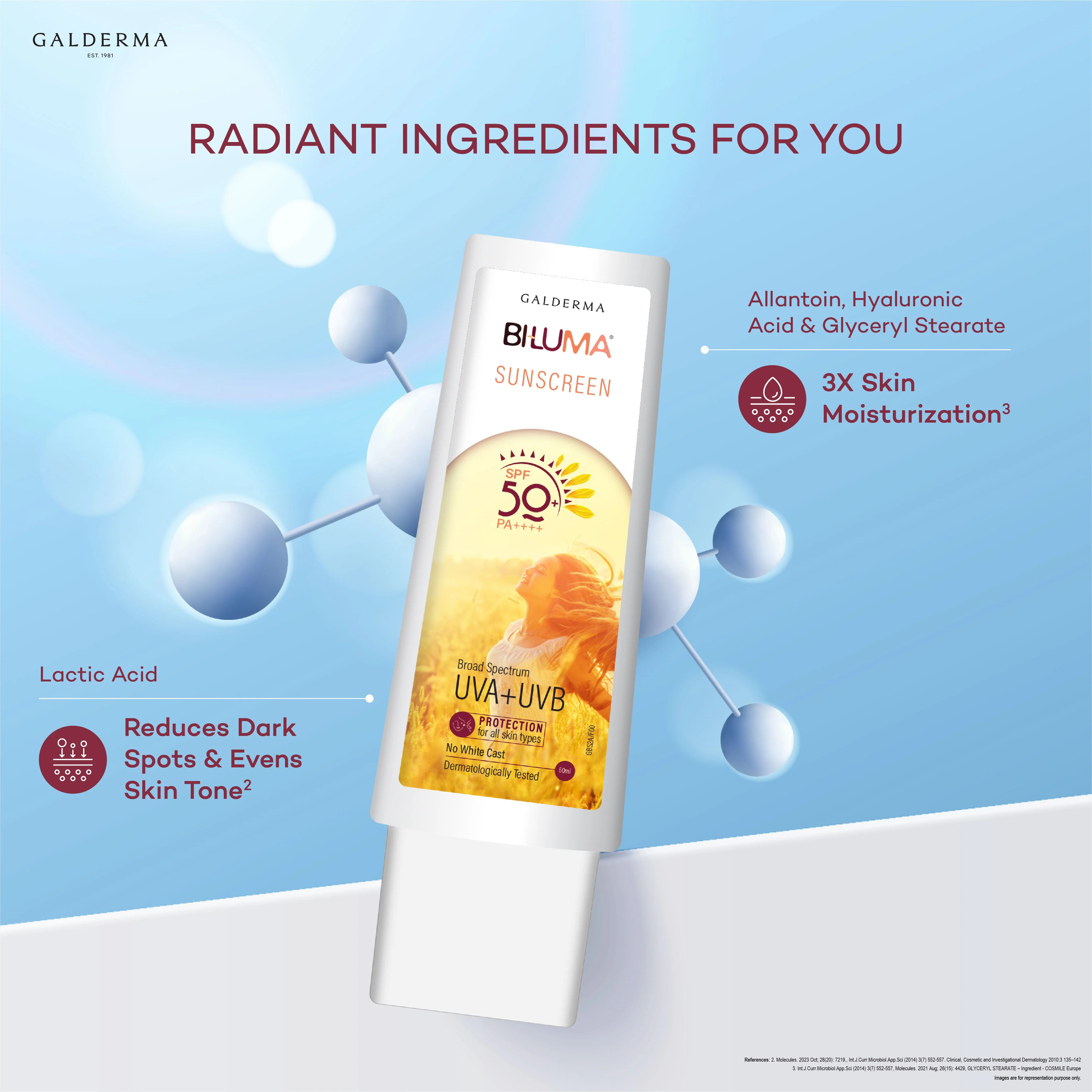 Biluma Sunscreen SPF 50+ - (50ml) - Image 5