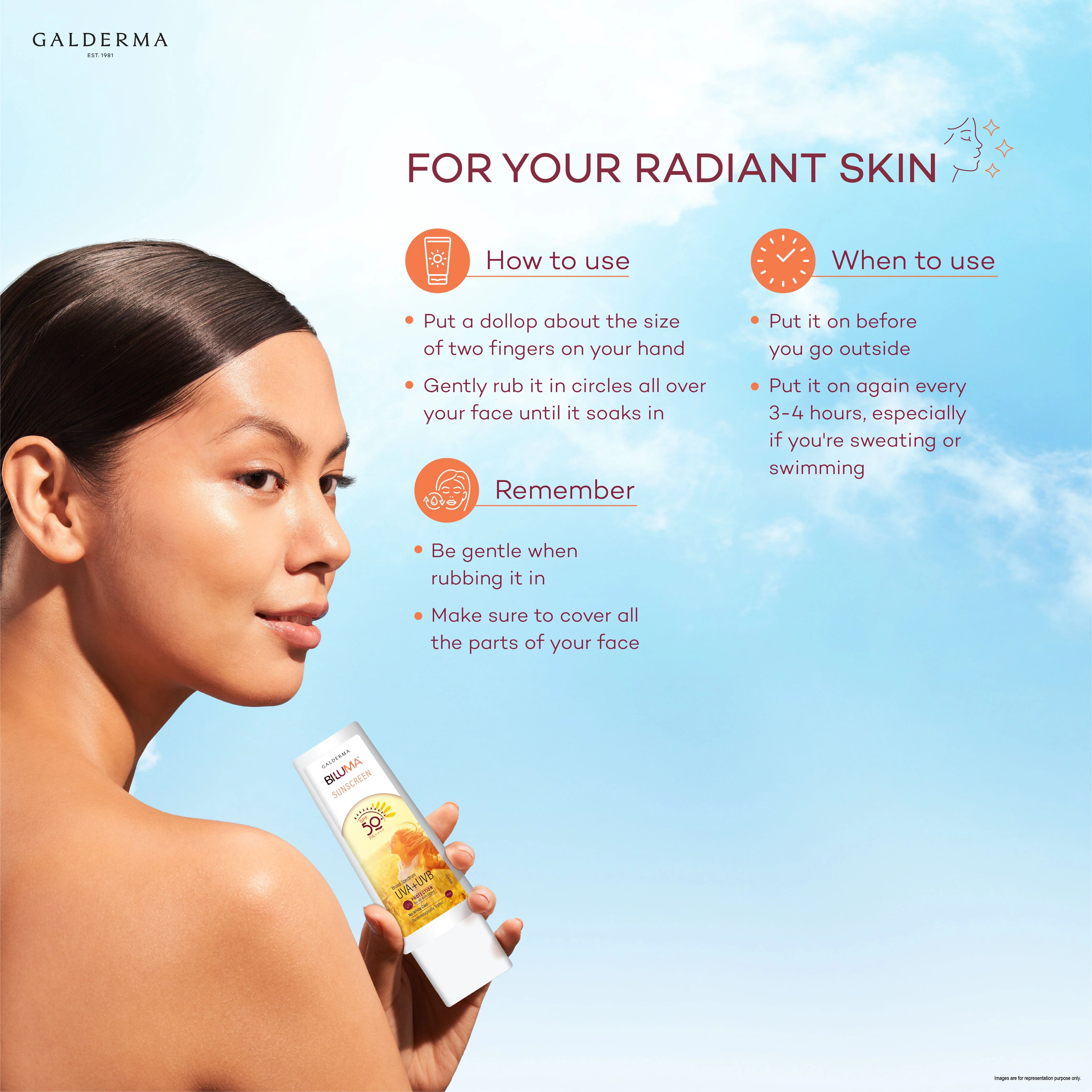 Biluma Sunscreen SPF 50+ - (50ml) - Image 9