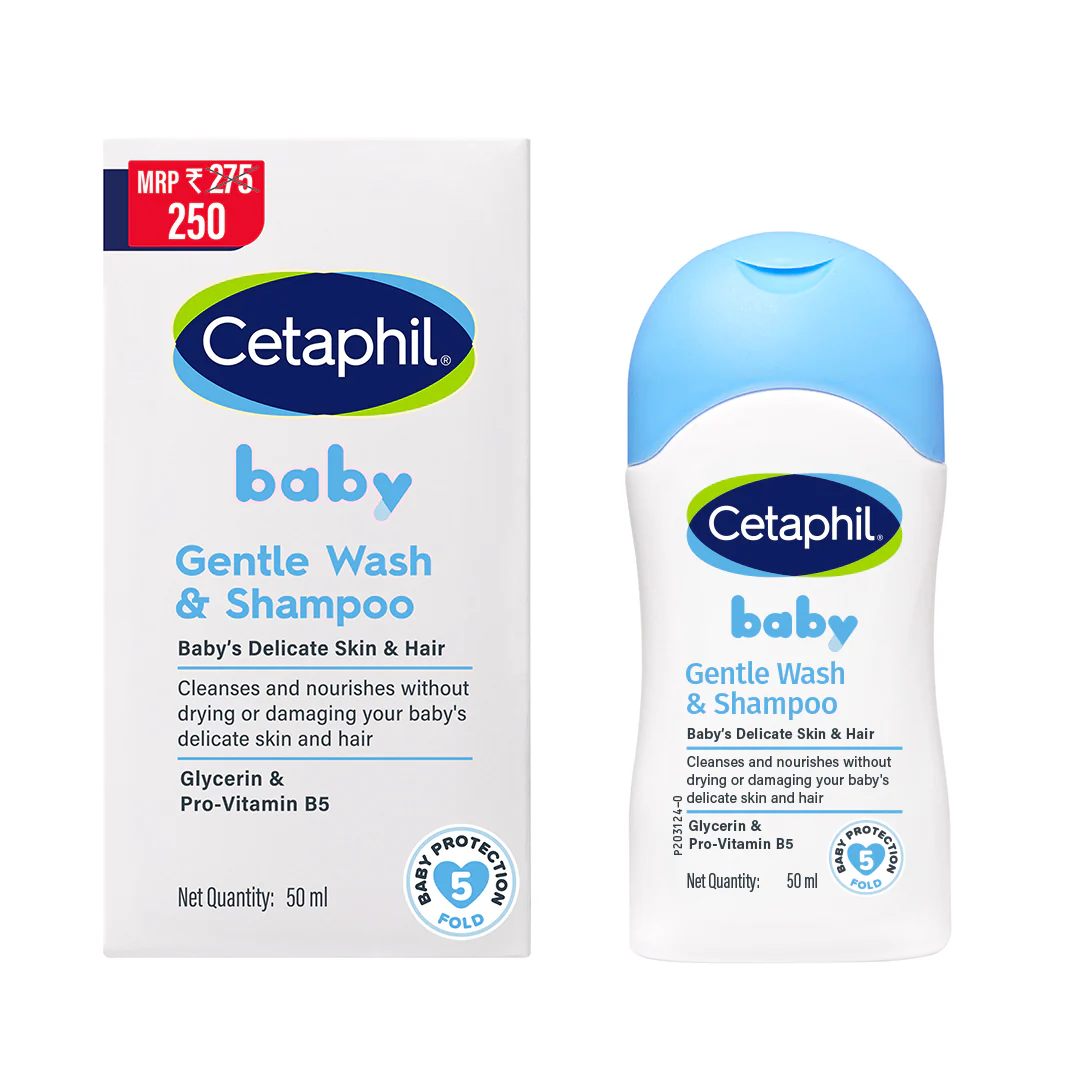 Cetaphil Baby Gentle Wash & Shampoo - 50 ml - Image 4