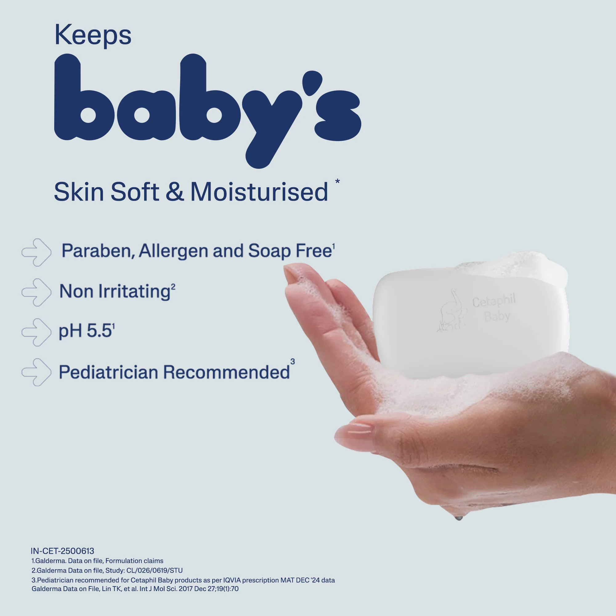 Cetaphil Baby Mild Bar with Shea Butter - Image 6