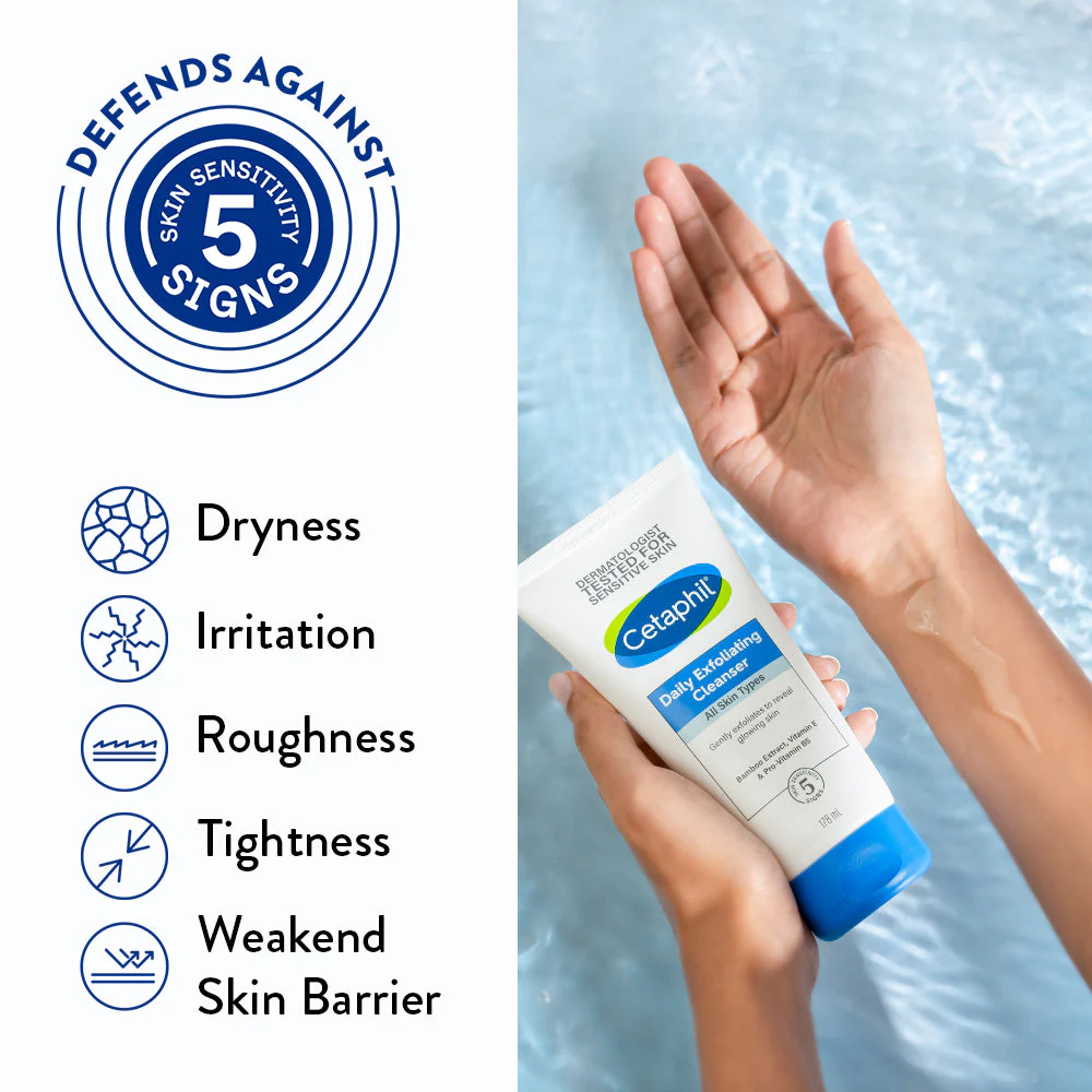 Cetaphil Daily Exfloliating Cleanser with Vitamin B5 and E - Image 5