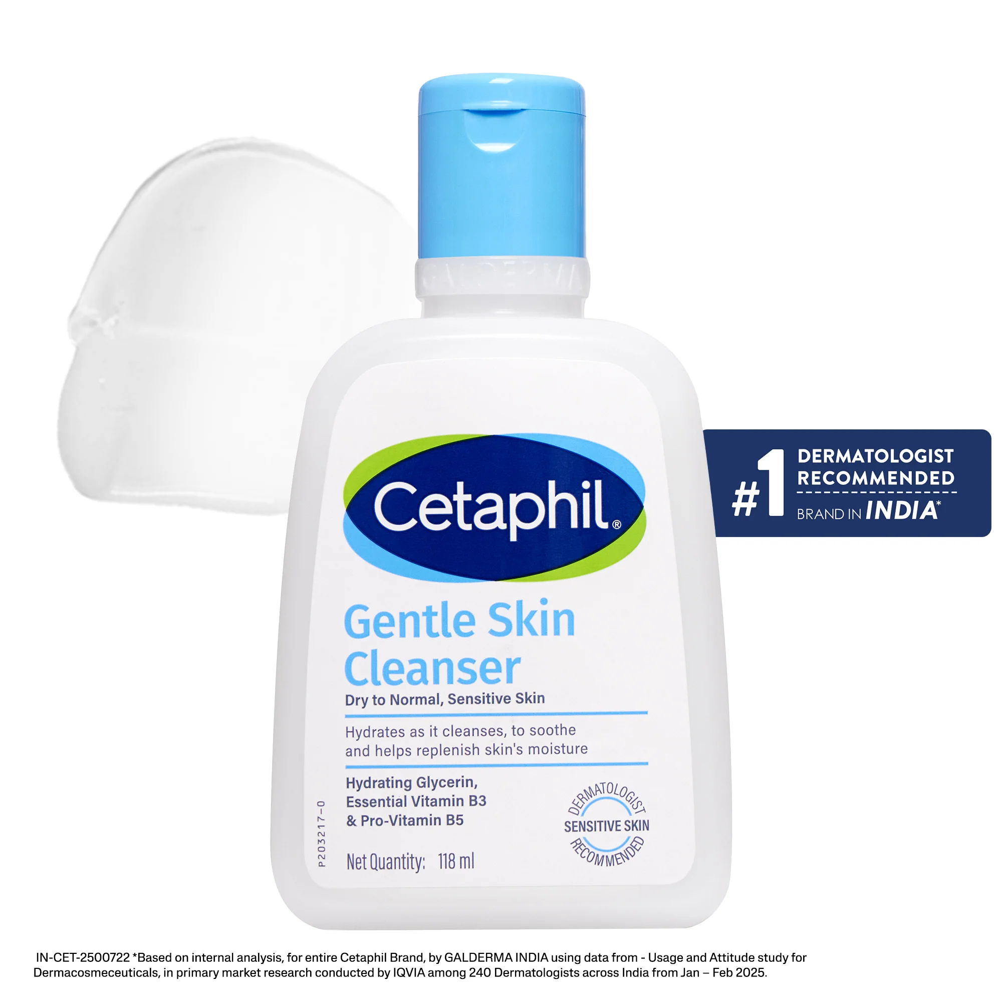 Cetaphil Gentle Skin Cleanser 118 ml | Dermat recommended - Image 6