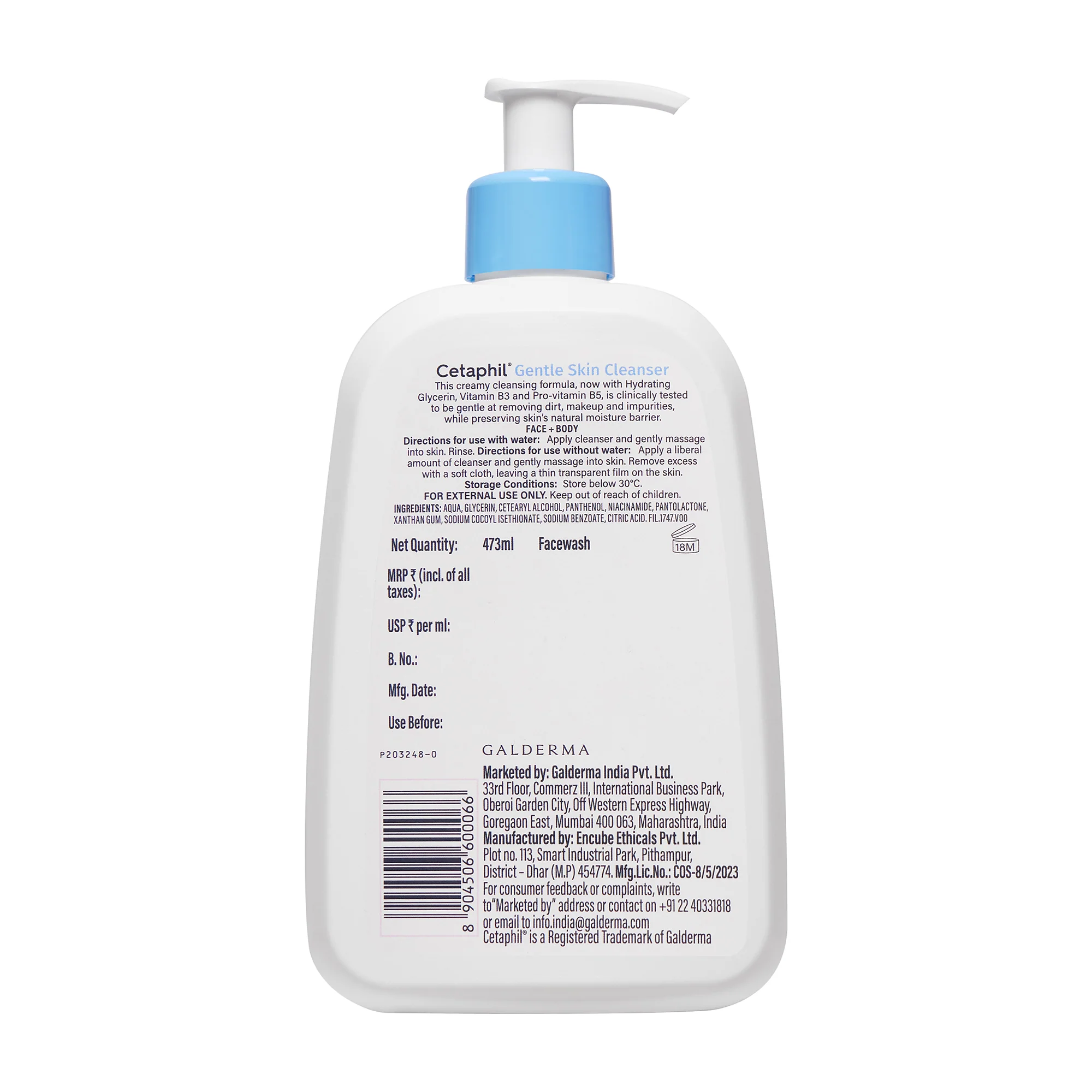 Cetaphil Gentle Skin Cleanser 473 ml | Dermat recommended - Image 12
