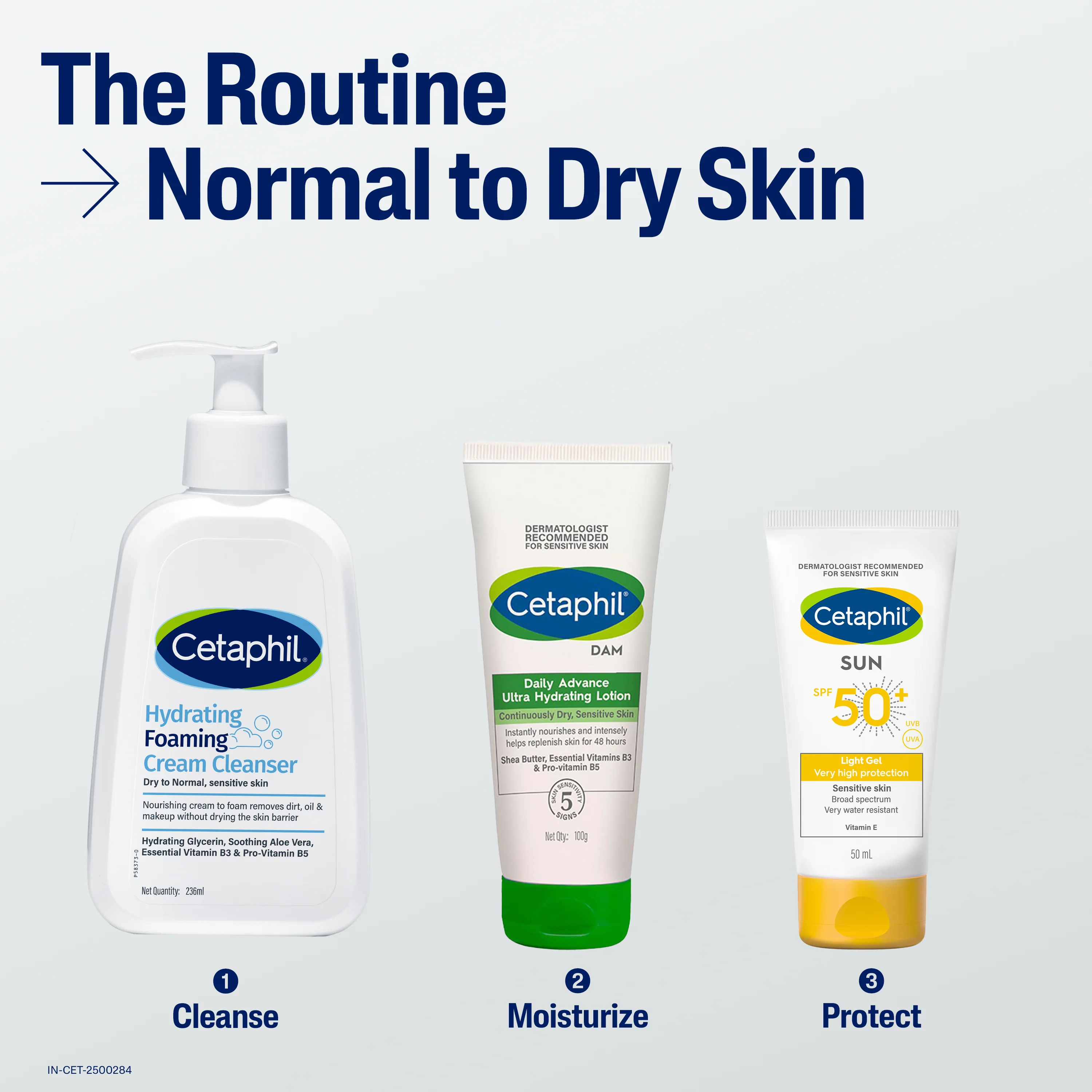 Cetaphil Hydrating Foaming Cream Cleanser 236 ml | Dermat Tested - Image 9