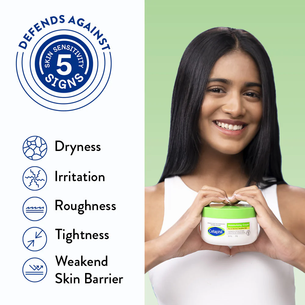 Cetaphil Moisturising Cream 250g for dry to normal, sensitive skin - Image 5