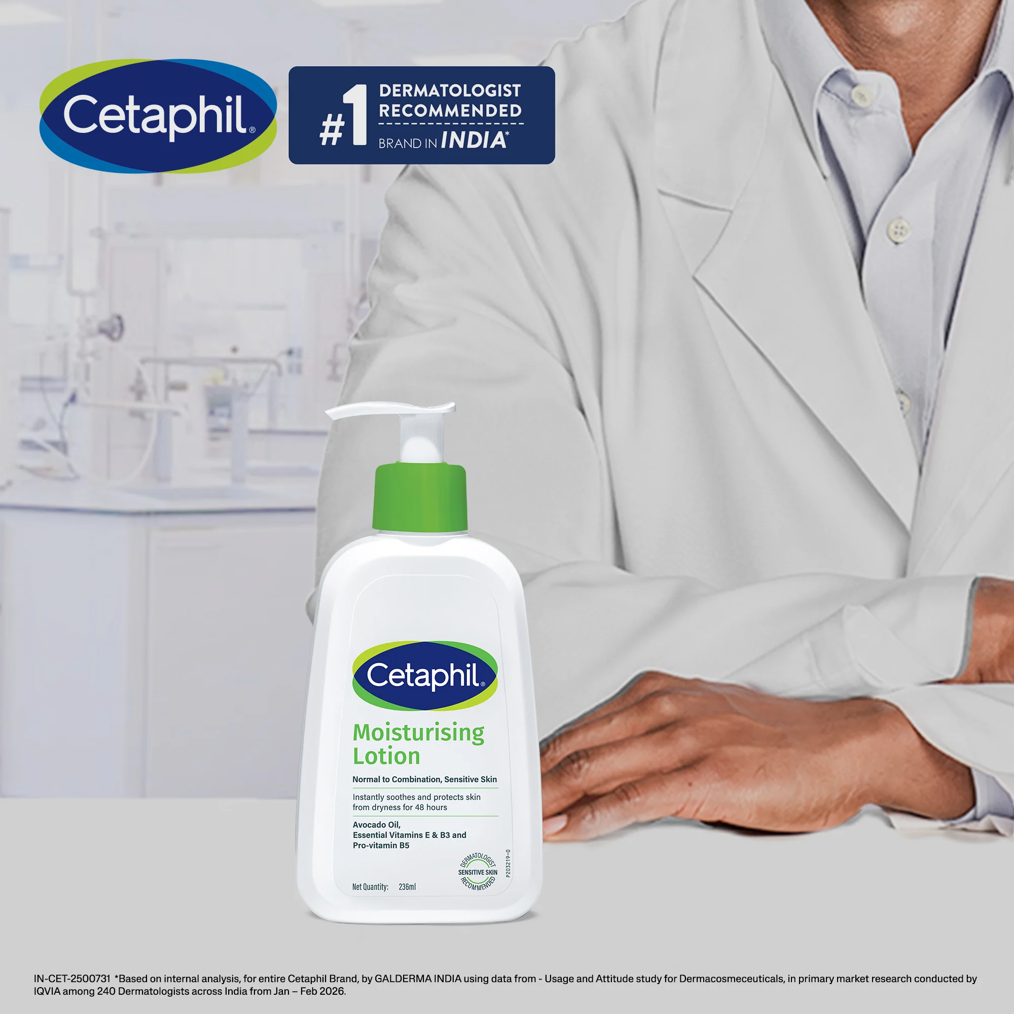 Cetaphil Moisturising Lotion 250ml For Dry to Normal skin - Image 6