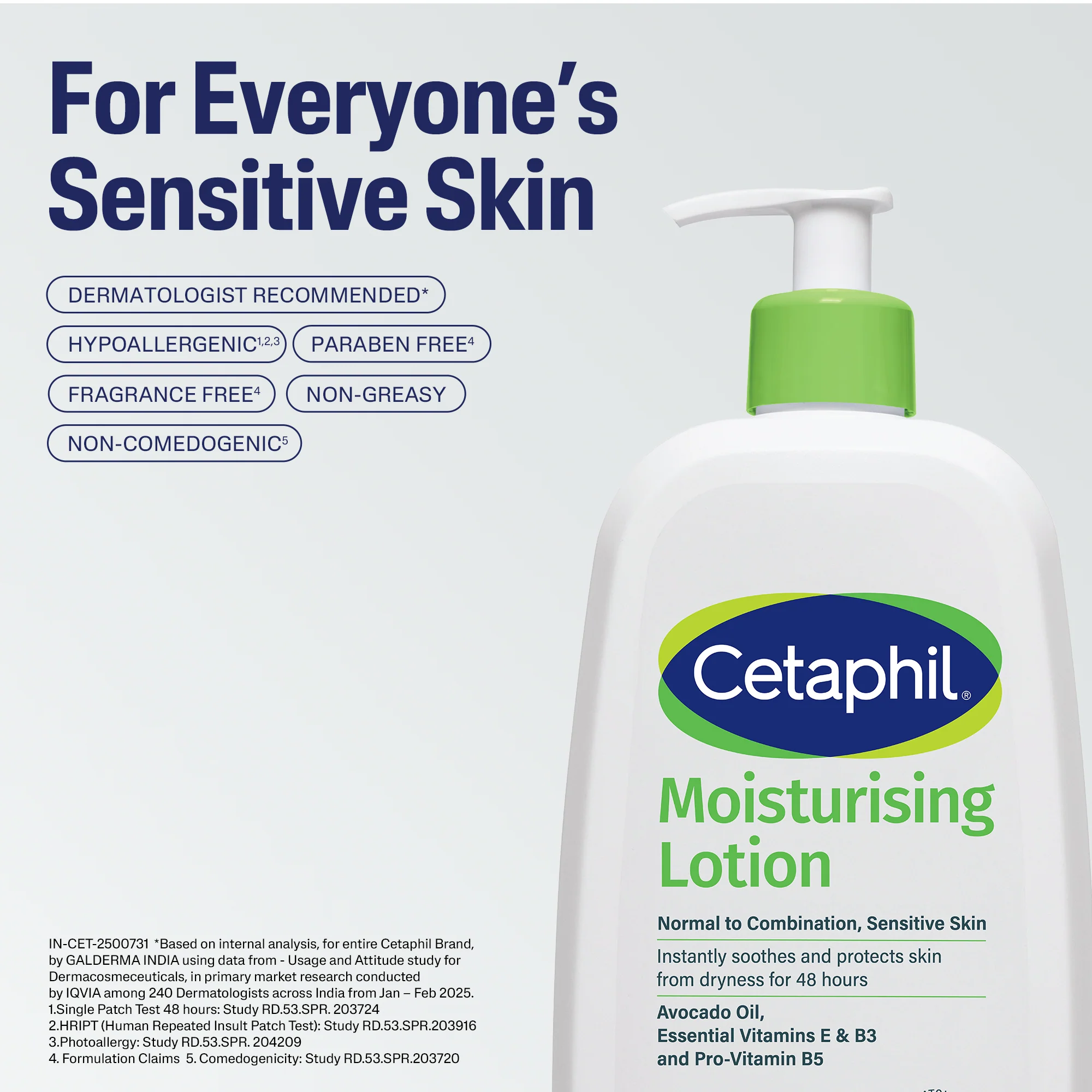 Cetaphil Moisturising Lotion 473 ml For Dry to Normal skin - Image 6