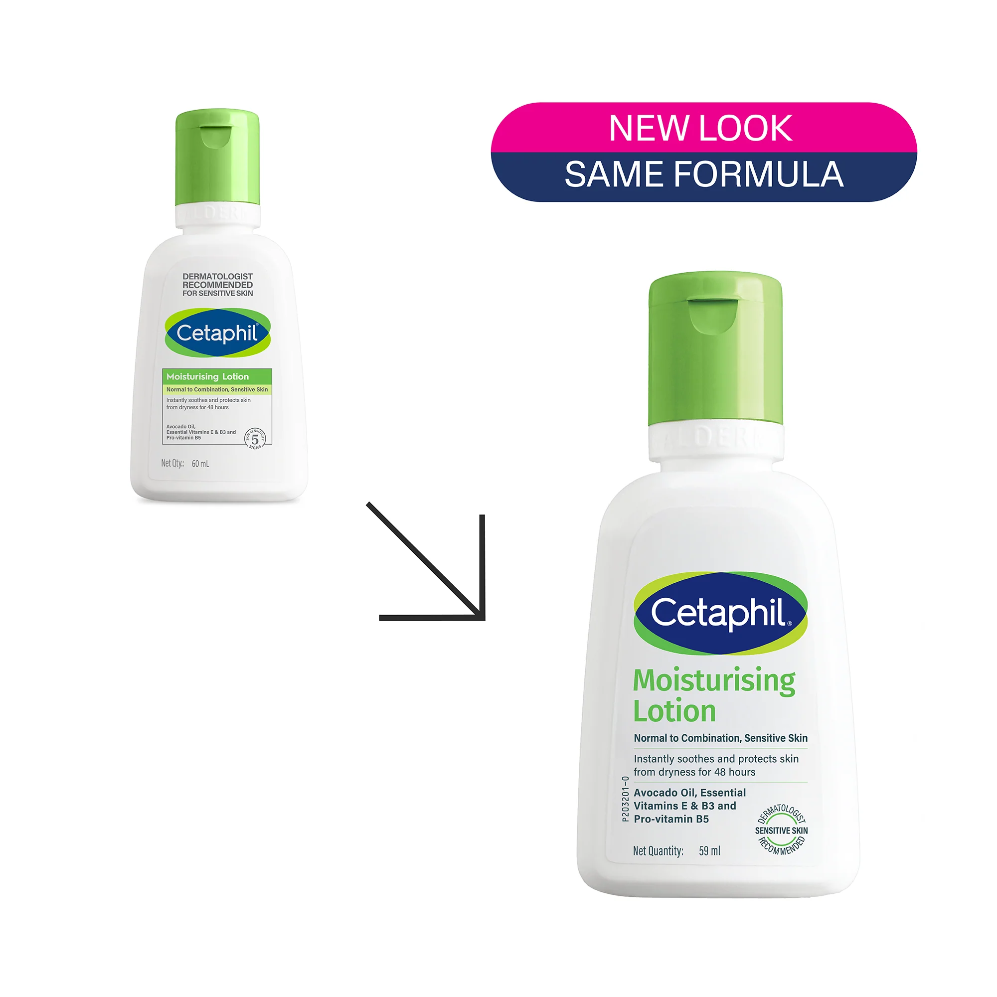 Cetaphil Moisturising Lotion 59 ml | Dermat recommended - Image 3