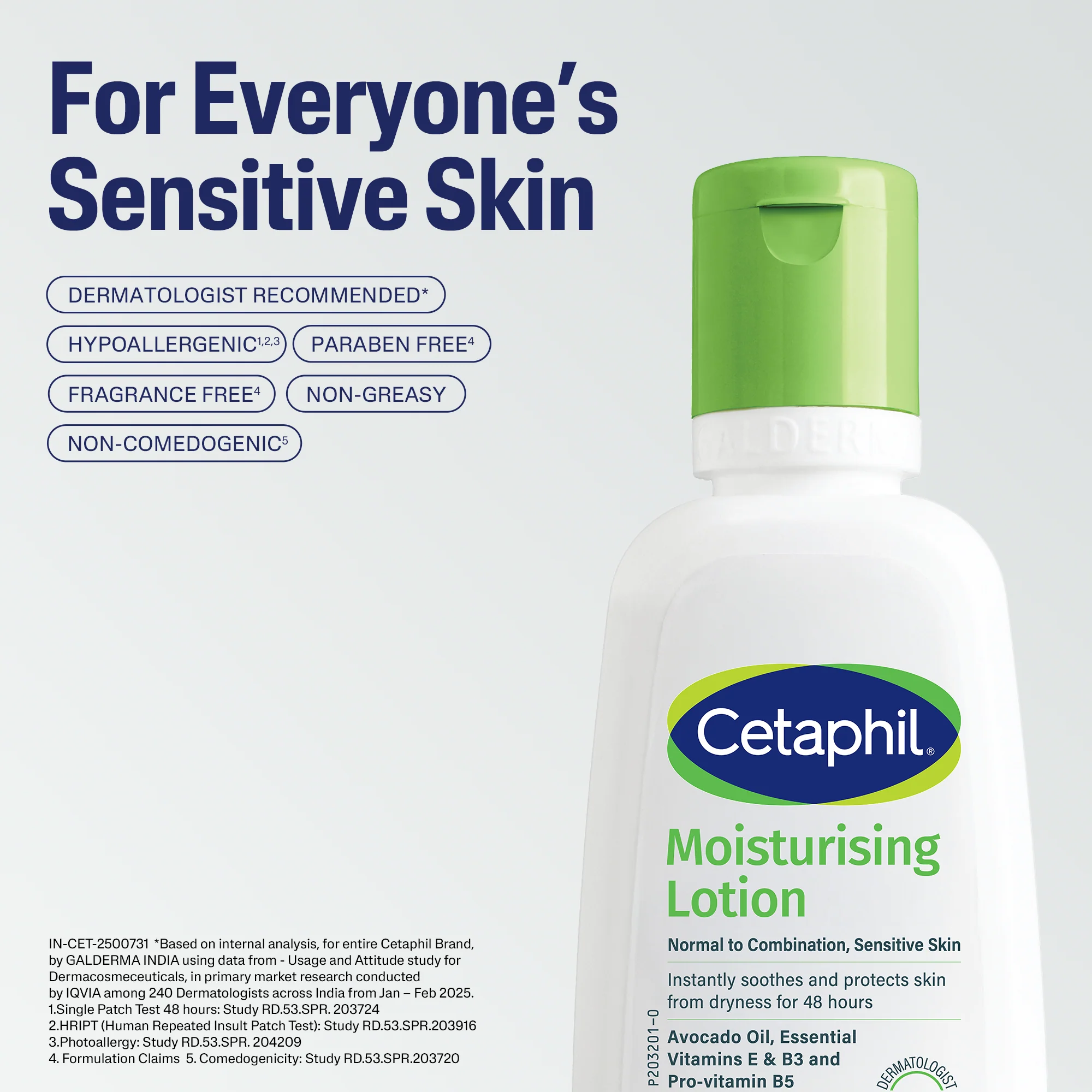 Cetaphil Moisturising Lotion 59 ml | Dermat recommended - Image 7