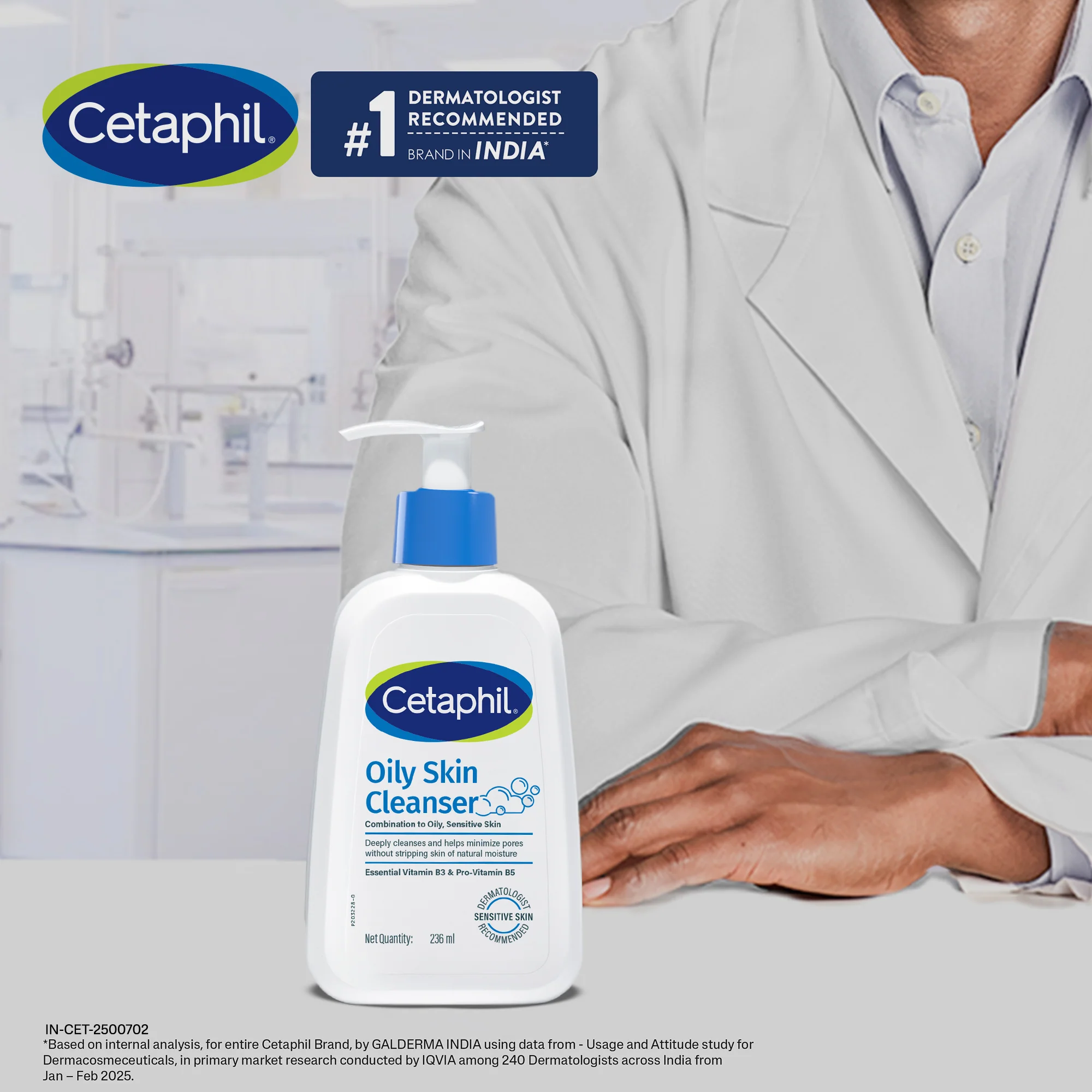 Cetaphil Oily Skin Cleanser 236 ml | Dermat Recommended - Image 11