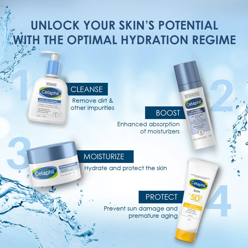 Cetaphil Optimal Hydration Daily Cream 50g - Image 3