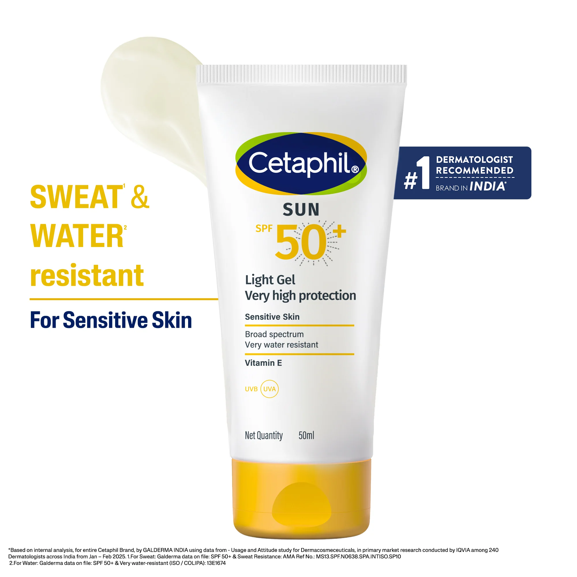 Cetaphil Sunscreen SPF 50  | Dermat recommended for Sensitive Skin - Image 11