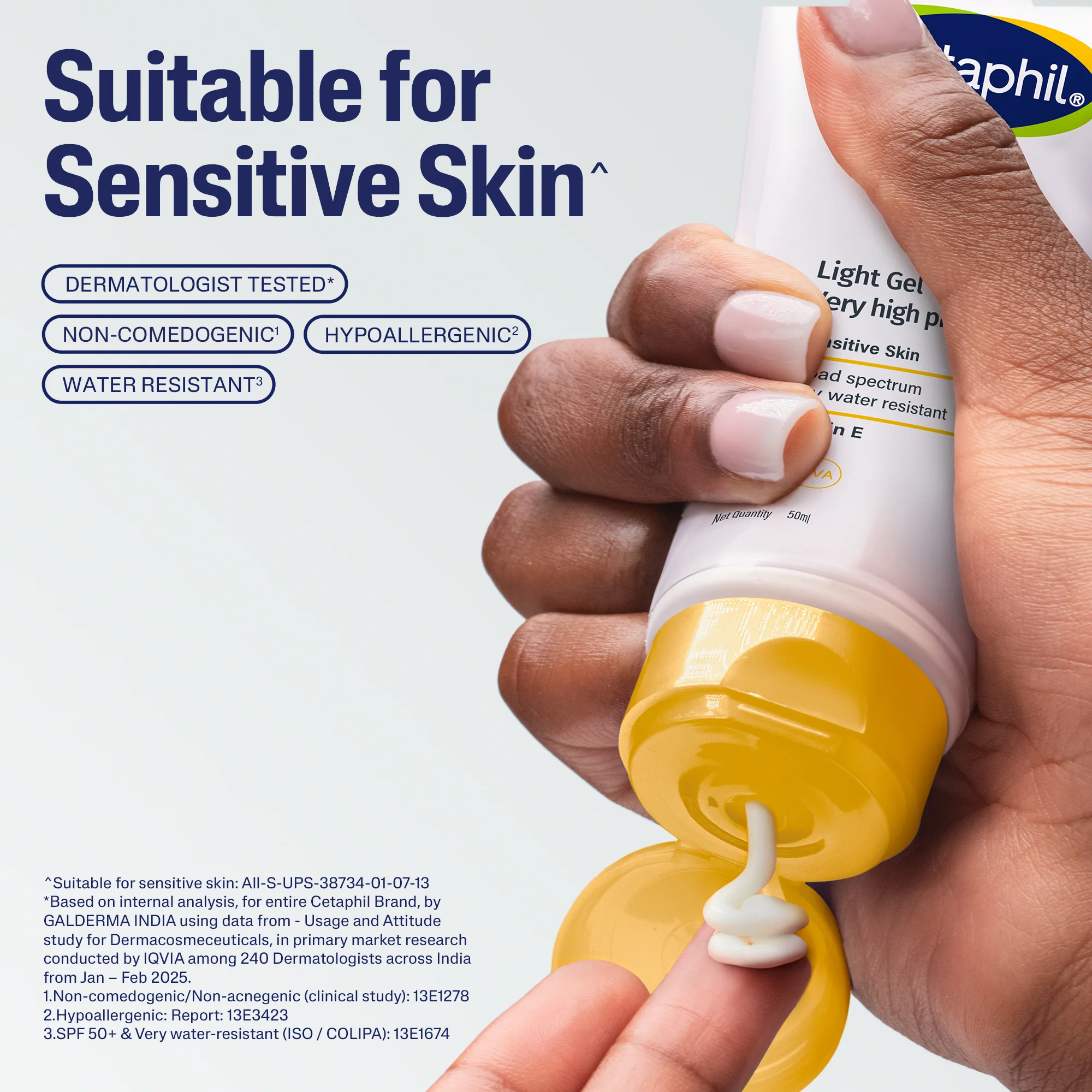 Cetaphil Sunscreen SPF 50  | Dermat recommended for Sensitive Skin - Image 3